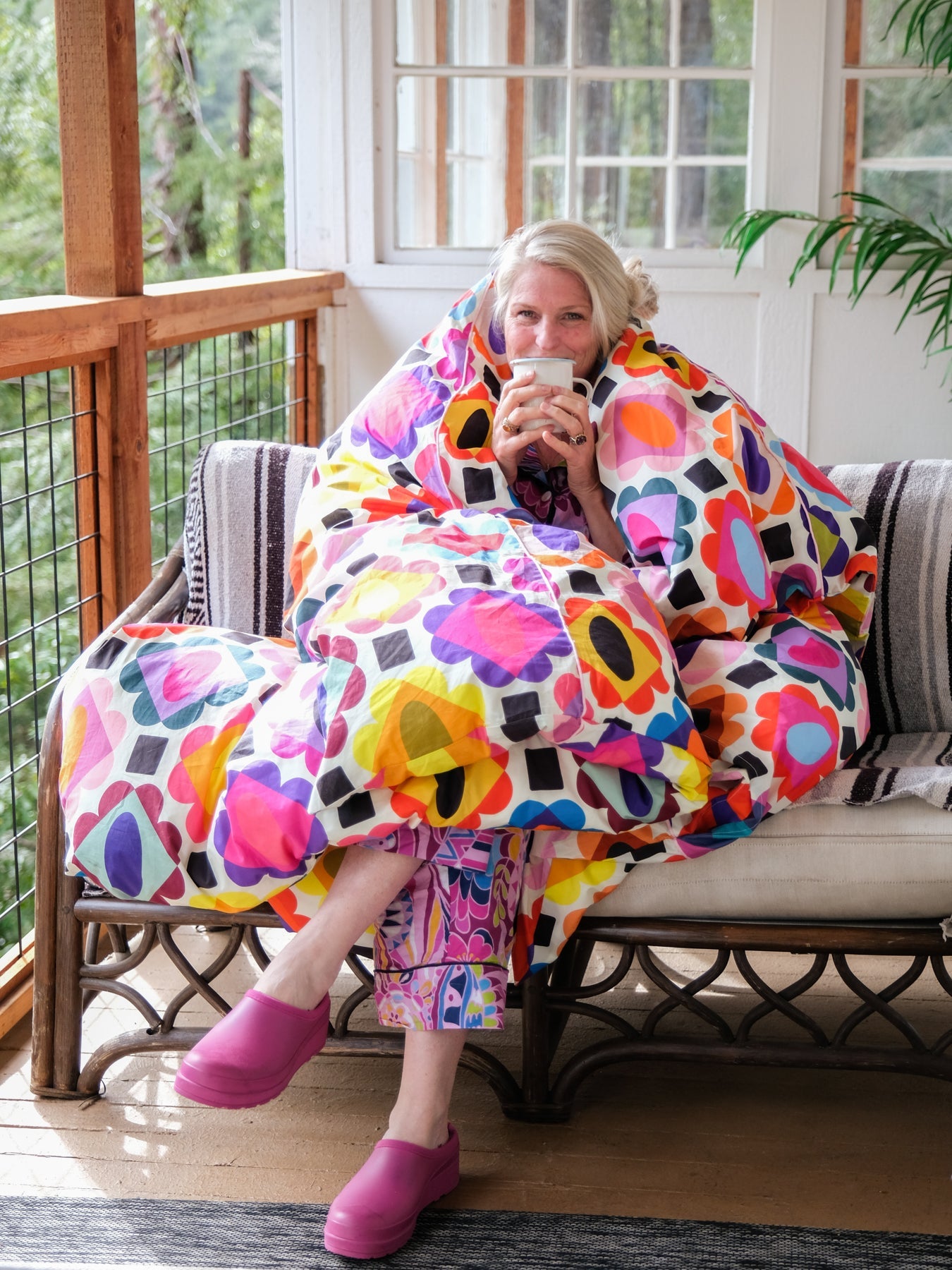 DUVET COVER Jumbo Gems - Lesley Evers-Bedding-Bedroom-Blanket