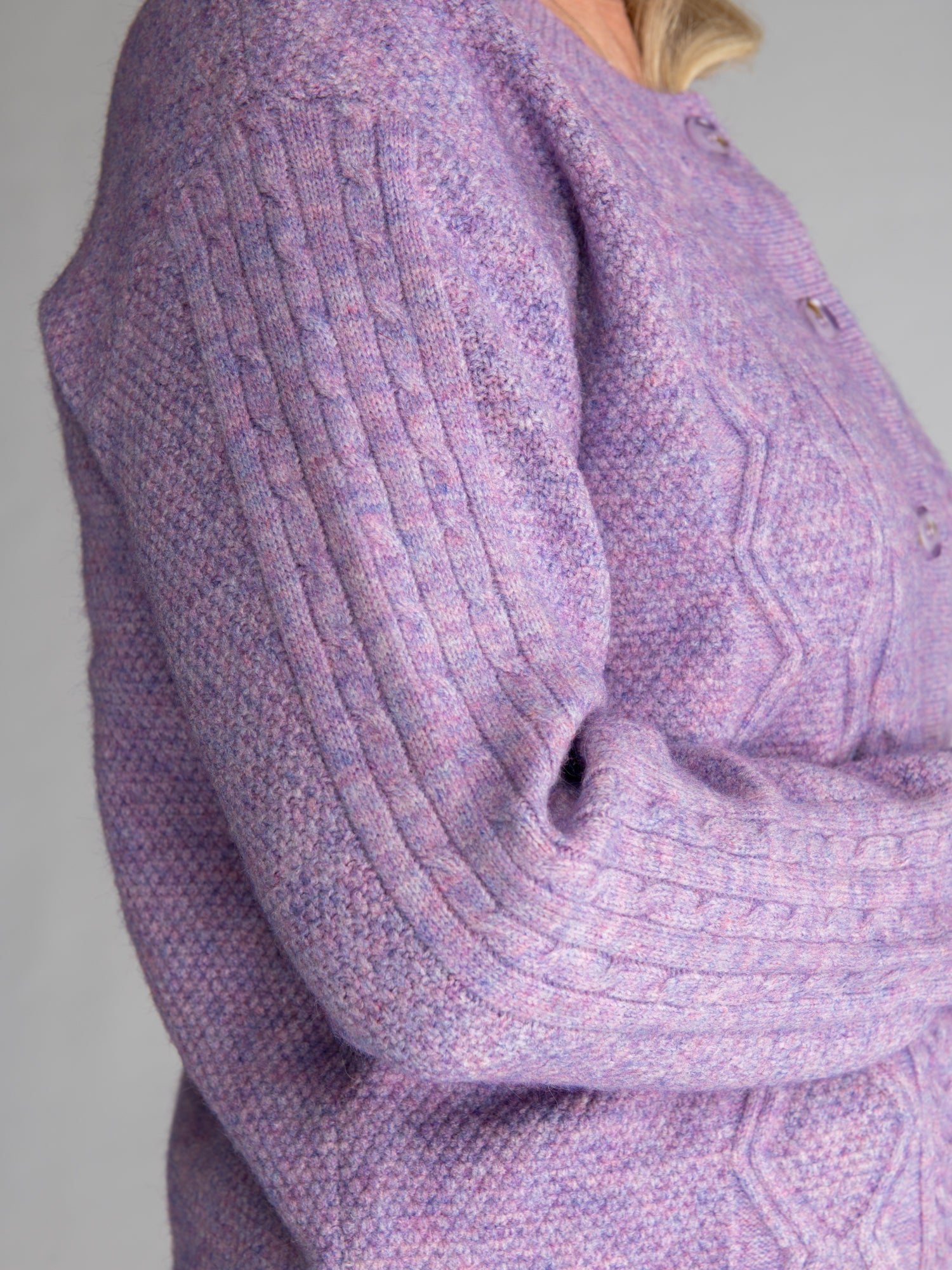 EMMA cardigan Lilac - Lesley Evers-Best Seller-cardigan-garden oasis pink 1