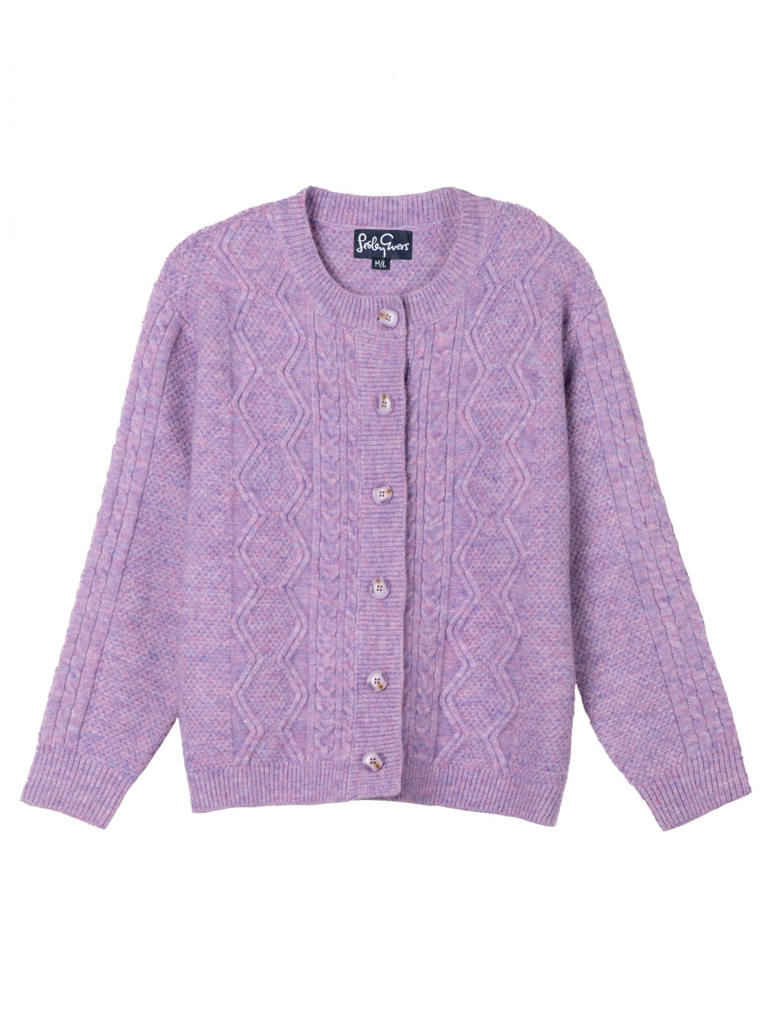 EMMA cardigan Lilac - Lesley Evers-Best Seller-cardigan-Shop