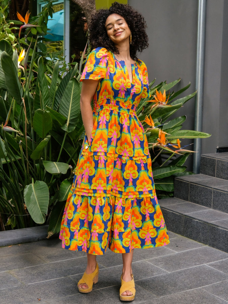 GENEVIEVE dress Petal Parade Lesley Evers