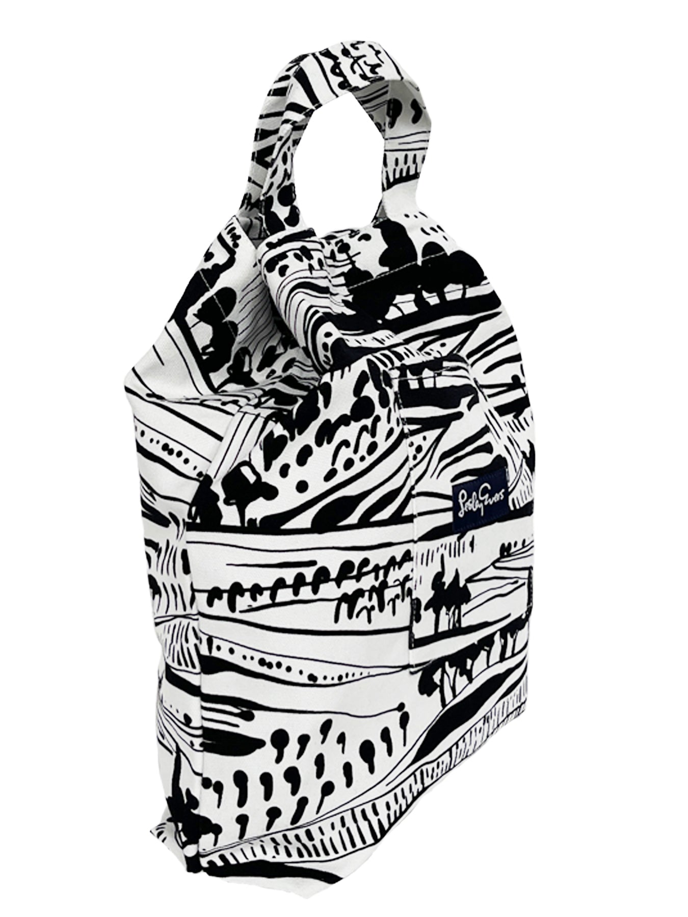 IVY tote Farmland - Lesley Evers-Accessories-Cotton Canvas-Cotton Canvas Tote Bag