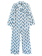 JOSEPHINE pajama set Blue Jays - Lesley Evers-Blue-cotton PJs-lounge