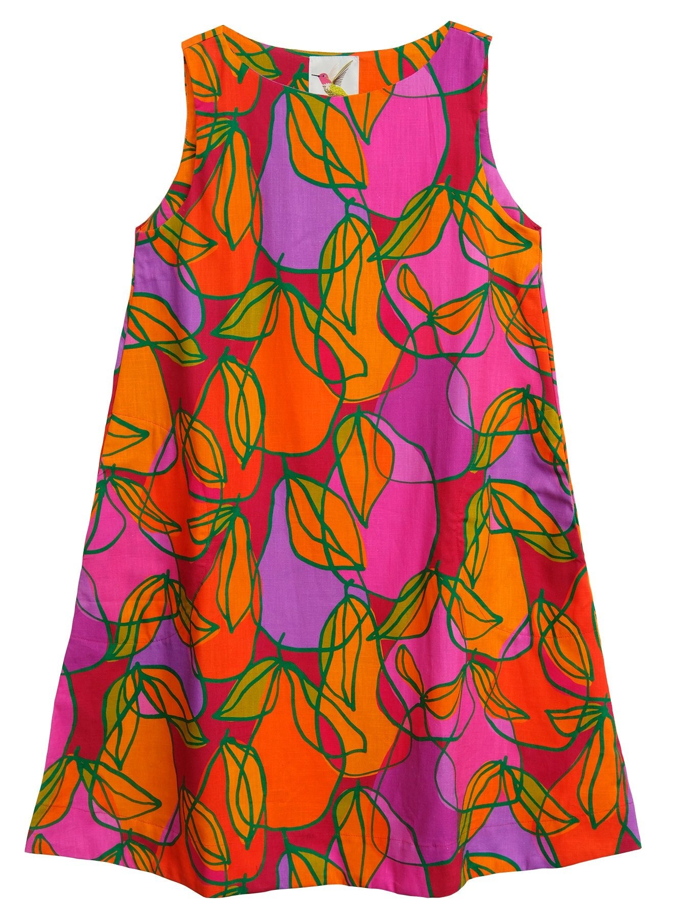 JUNIPER Pink Pears - Lesley Evers-Dress-juniper-pears