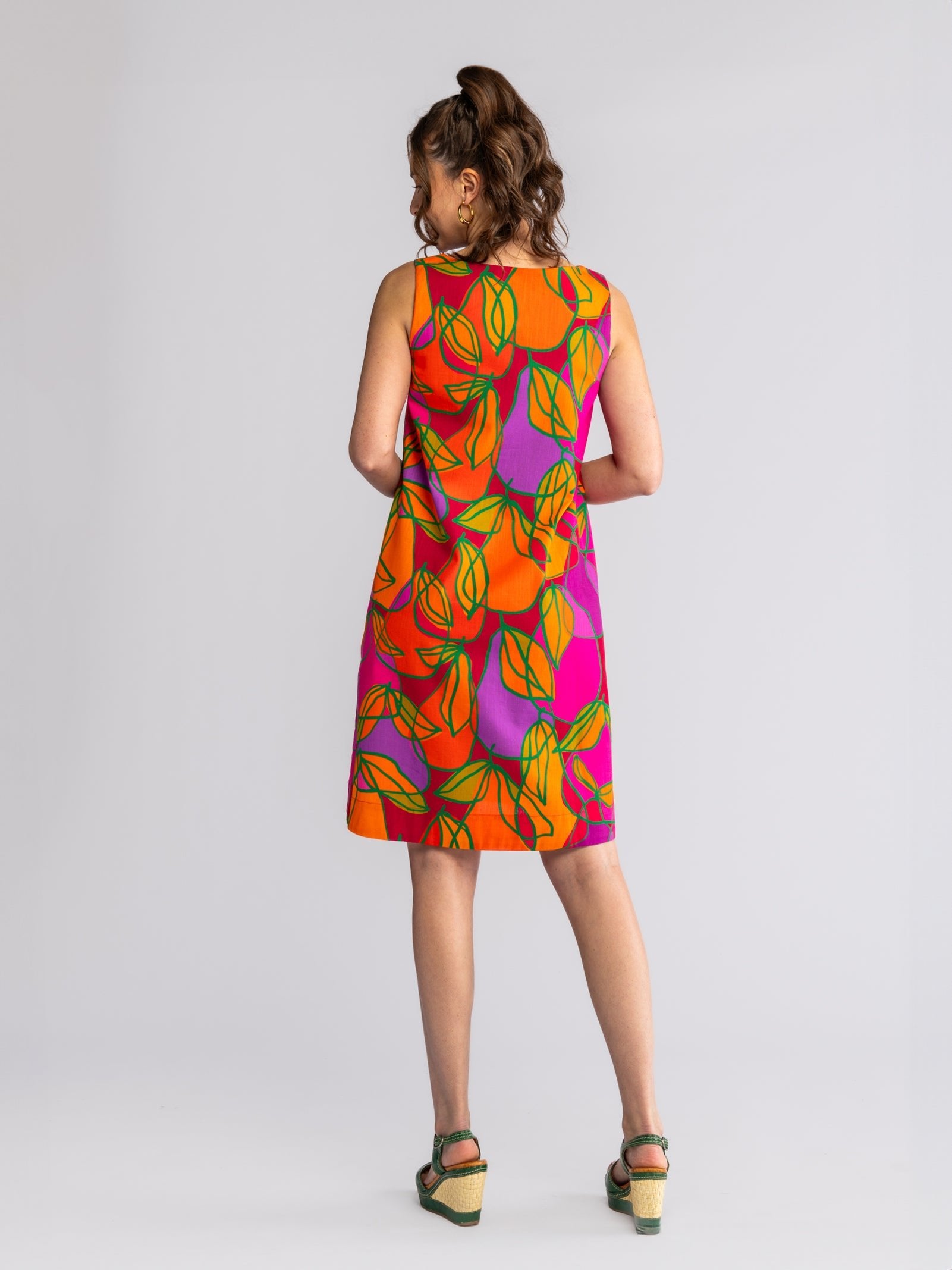 JUNIPER Pink Pears - Lesley Evers-Dress-juniper-pears