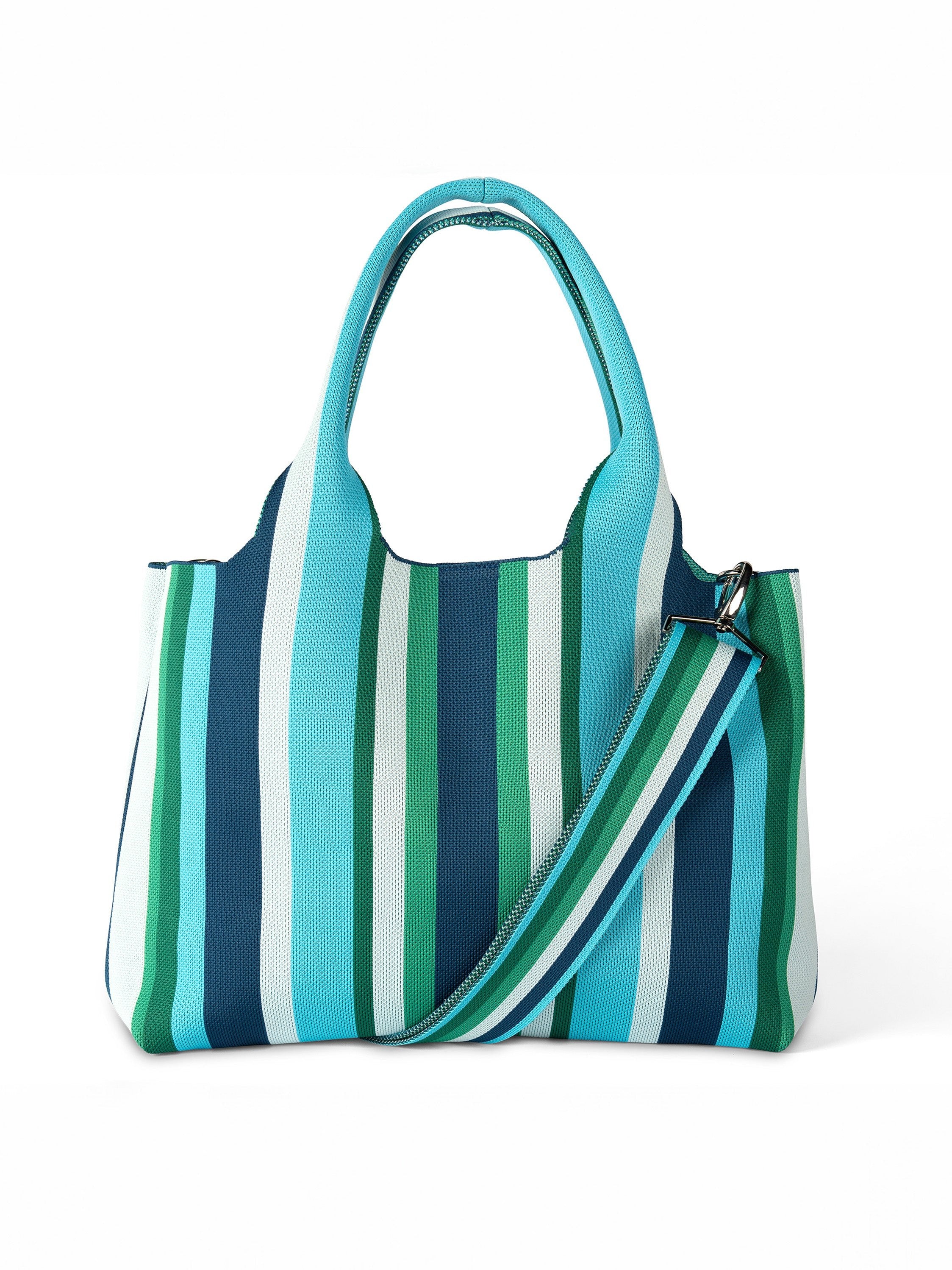 MARISOL tote Blue Stripe - Lesley Evers-Accessories-Giftable-Gifts