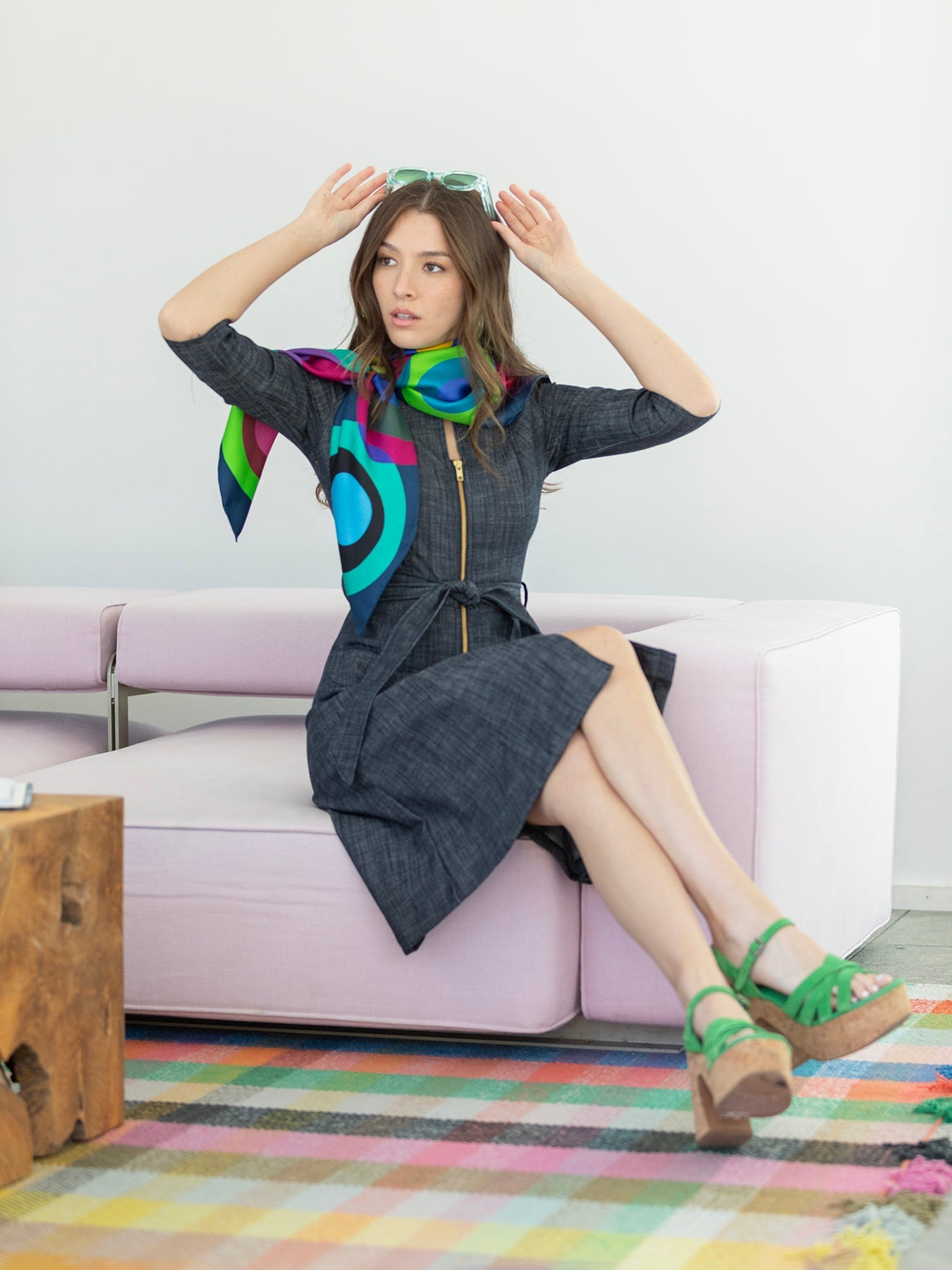 MILLICENT Denim - Lesley Evers-Best Seller-denim-Dress