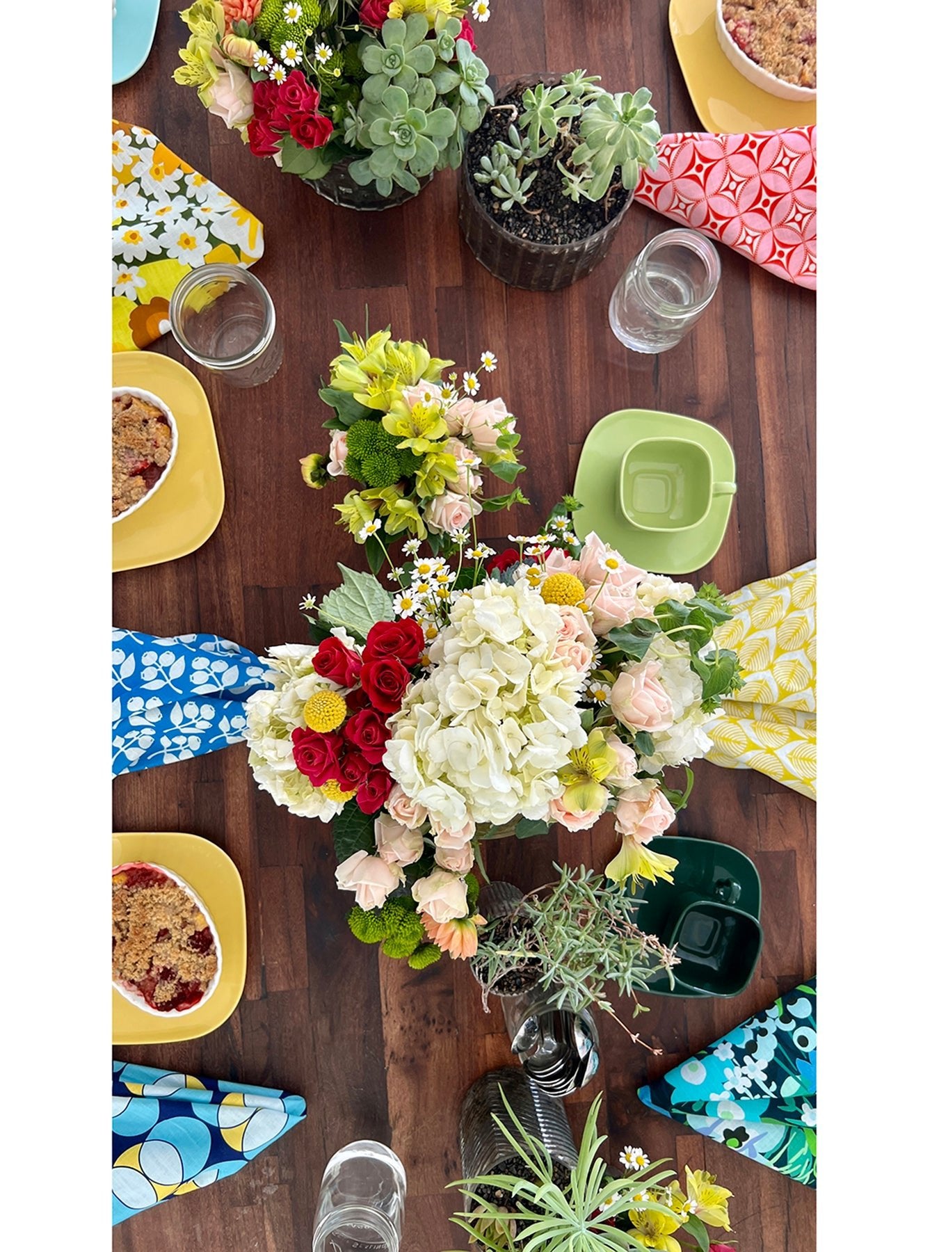 Mixed Napkin Set - Lesley Evers-Giftable-gifts under $150-Home