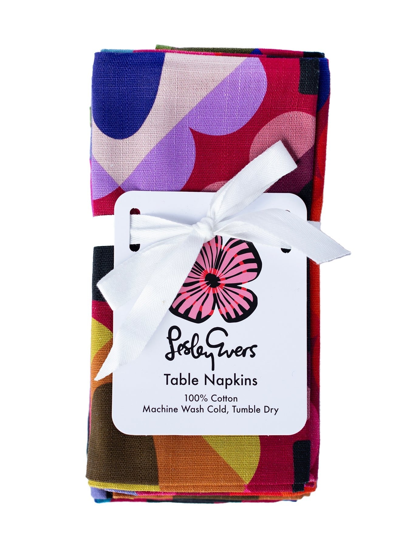 NAPKIN SET Gems Garnet - Lesley Evers-Gems-gems garnet-Giftable