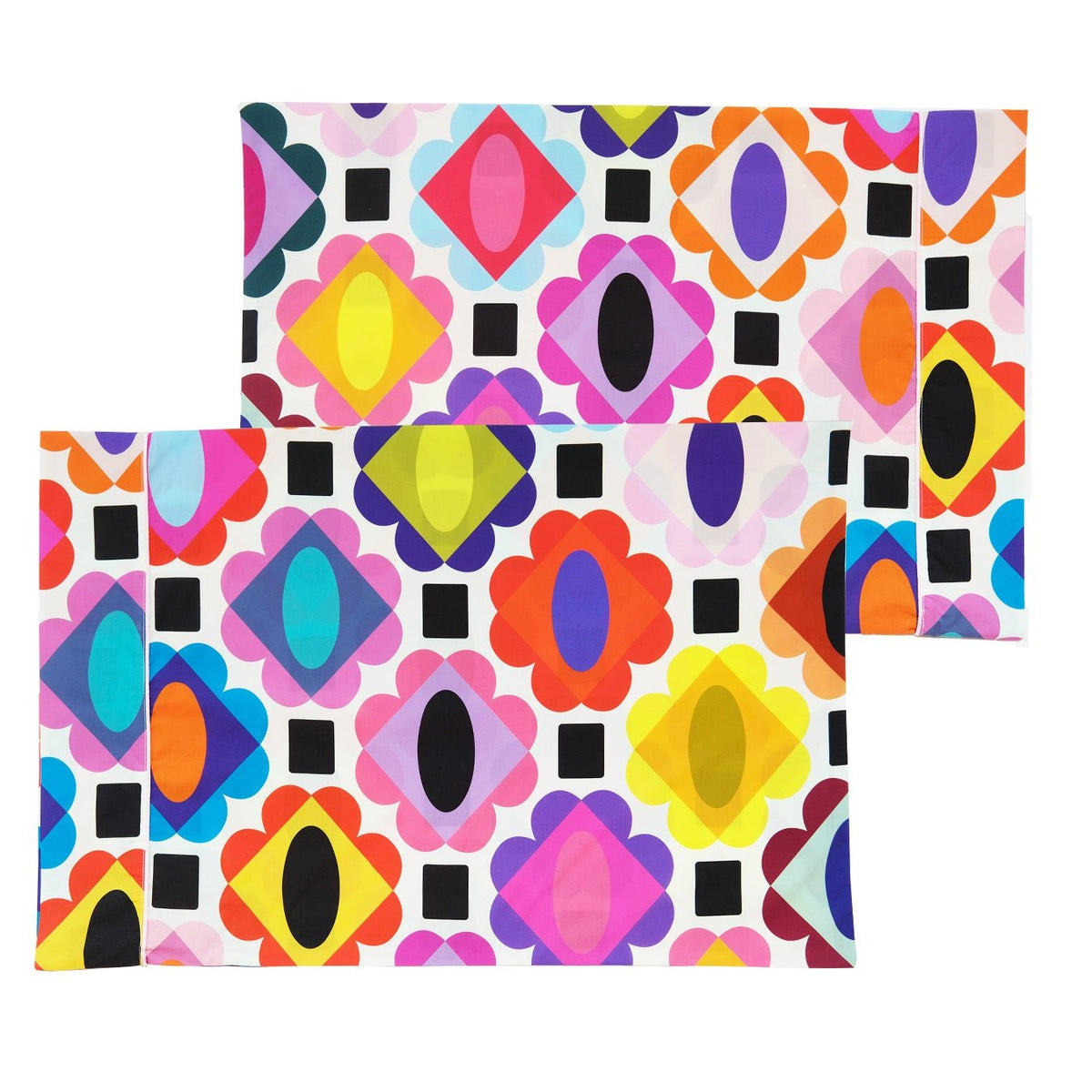 PILLOWCASE set Jumbo Gems Lesley Evers