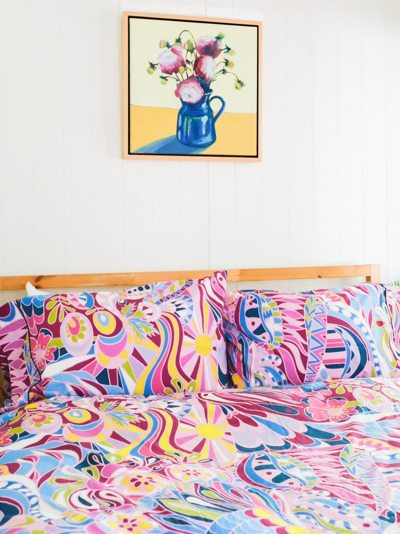 PILLOWCASE set Shakalaka Lilac - Lesley Evers-Bedding-Bedroom-Blanket