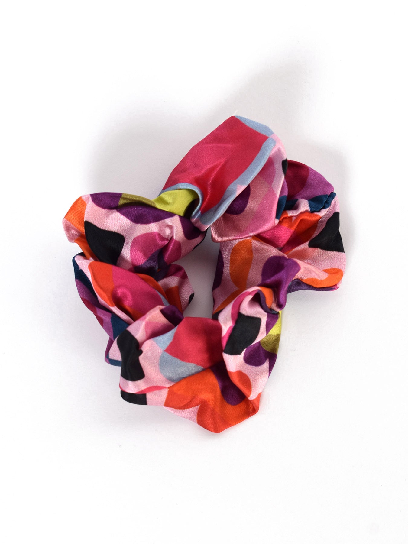 SKYE silk scrunchie Gems Pink - Lesley Evers-Accessories-accessory-Gems