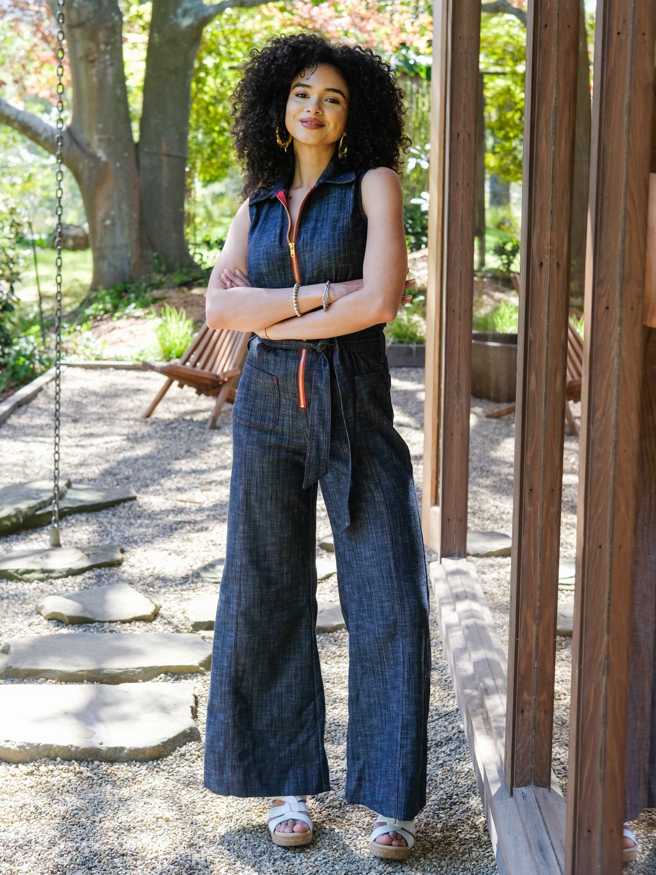 TABITHA jumpsuit Denim - Lesley Evers-Best Seller-Bottoms-Pants