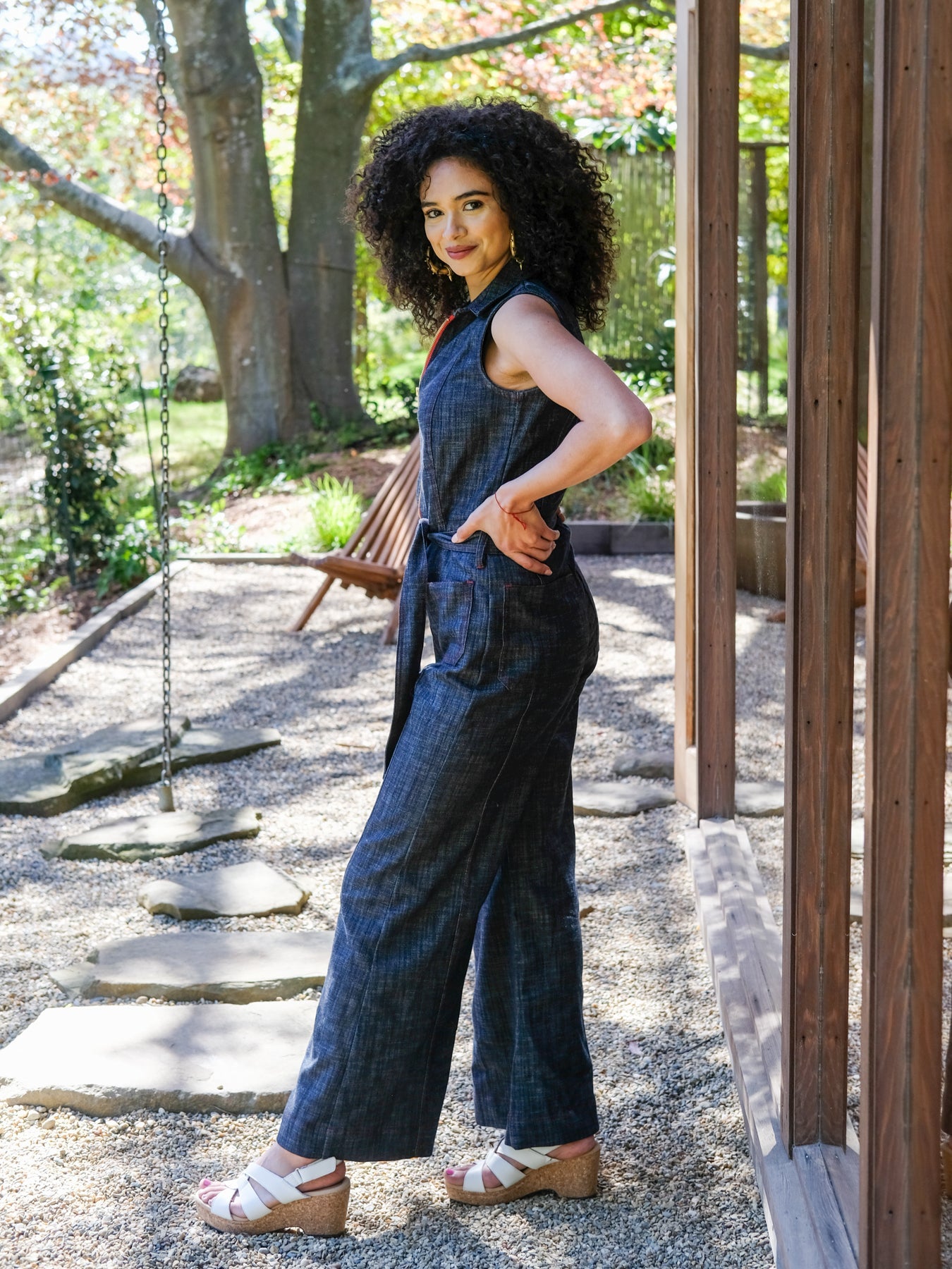 TABITHA jumpsuit Denim - Lesley Evers-Best Seller-Bottoms-Pants