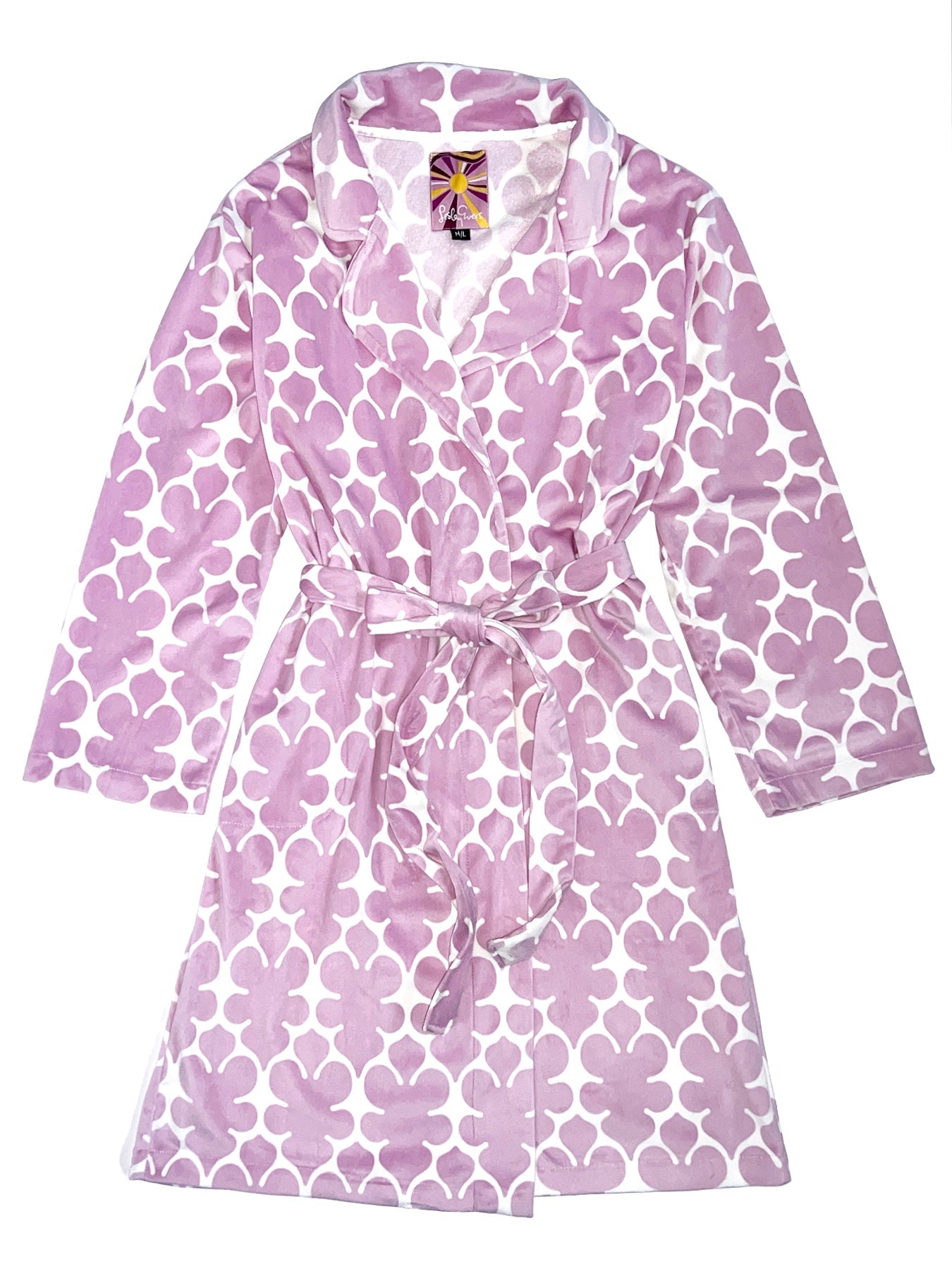 TIFFANY robe Orchid Fleurette - Lesley Evers-23-HG200-W3-bath-bath robe