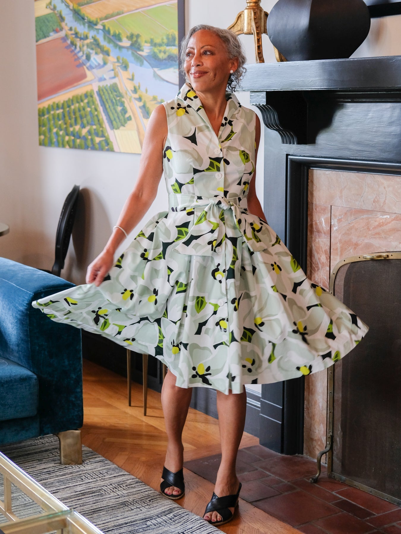 TILDA Magnolia - Lesley Evers-Best Seller-Dress-magnolia