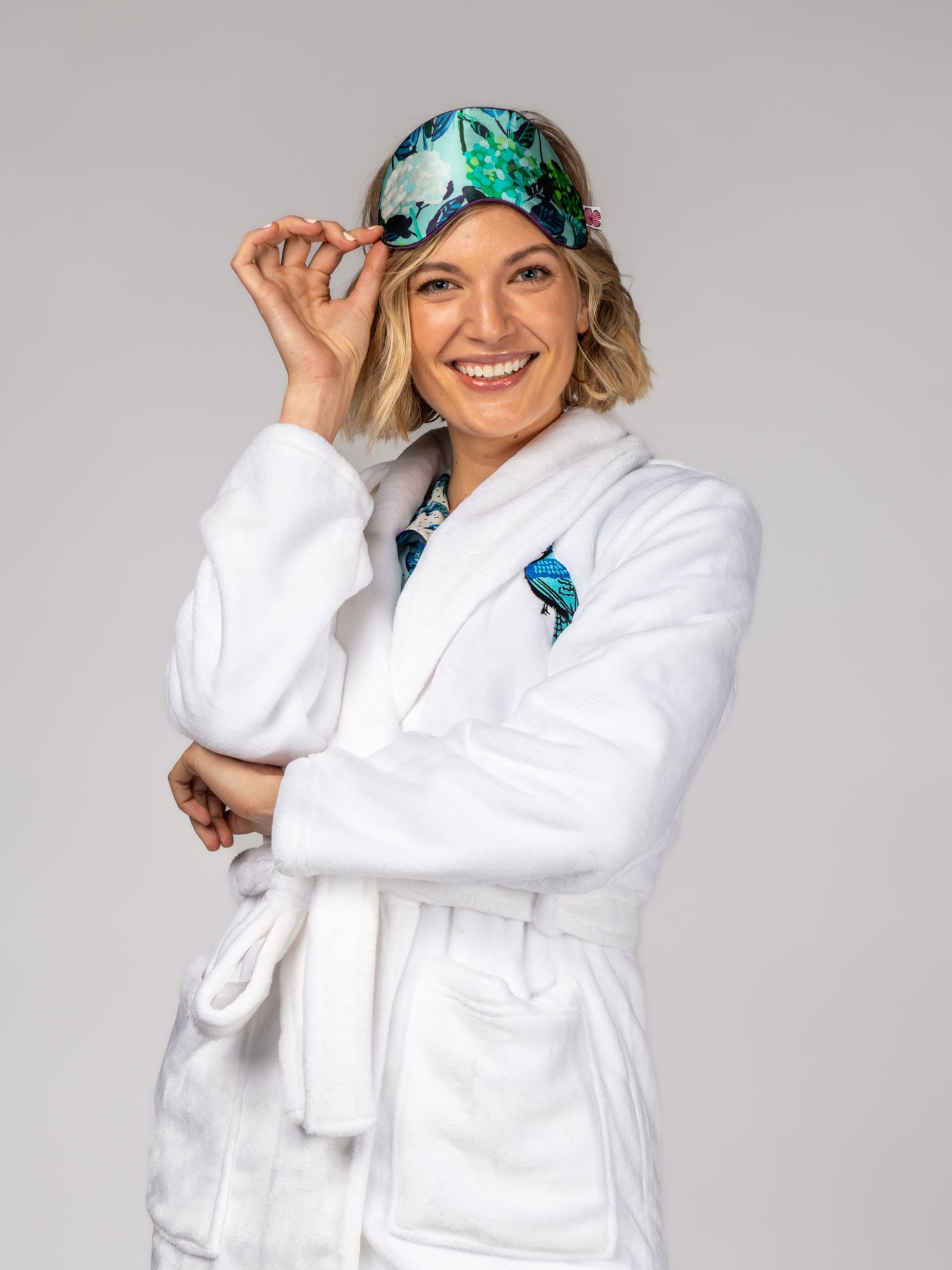 VICKY robe White - Lesley Evers-23-HG200-W3-bath-bath robe