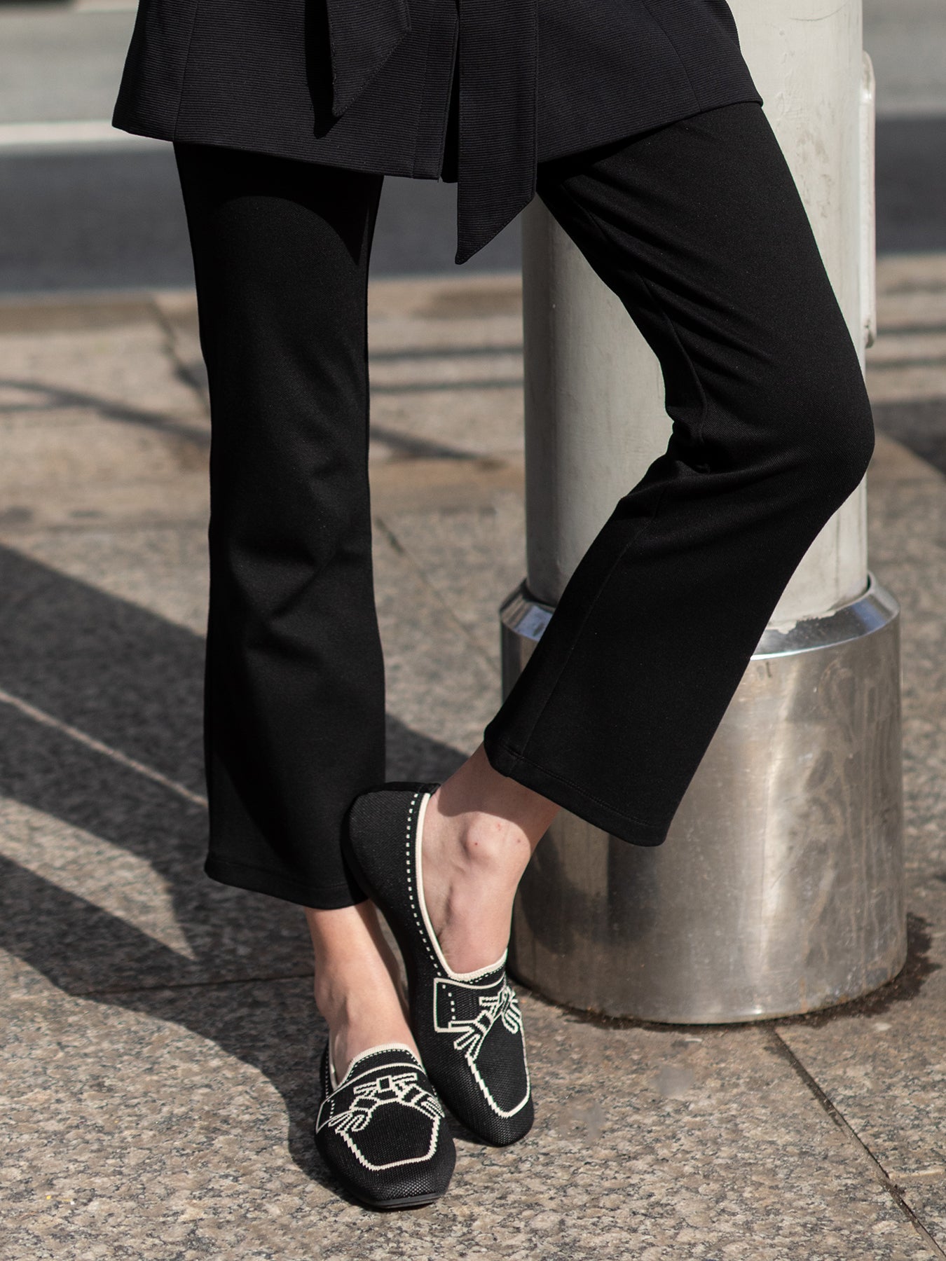 TASSEL LOAFER Black – Lesley Evers