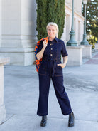 ACADIA jumpsuit Indigo Denim - Lesley Evers - Best Seller - Bottoms - Pants