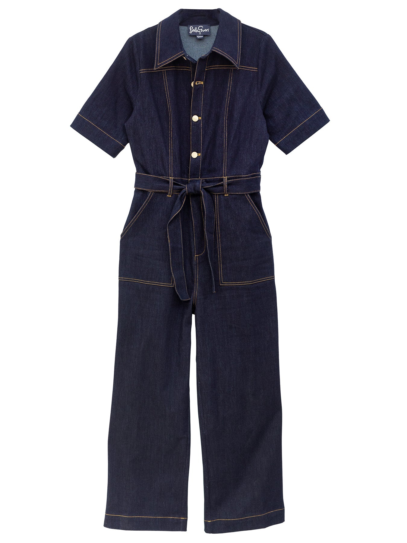 ACADIA jumpsuit Indigo Denim - Lesley Evers - Best Seller - Bottoms - Pants