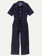 ACADIA jumpsuit Indigo Denim - Lesley Evers-Best Seller-Bottoms-jump suit