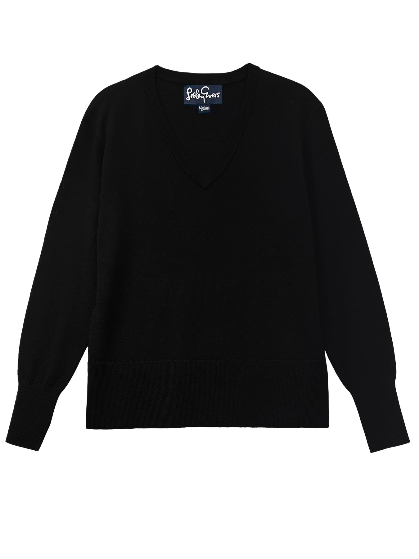 ALDINA sweater Black – Lesley Evers