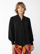 ALESSANDRA blouse Black - Lesley Evers-Black-service_blocked-Shop