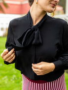 ALESSANDRA blouse Black - Lesley Evers - Black - Shop - Shop/All Products