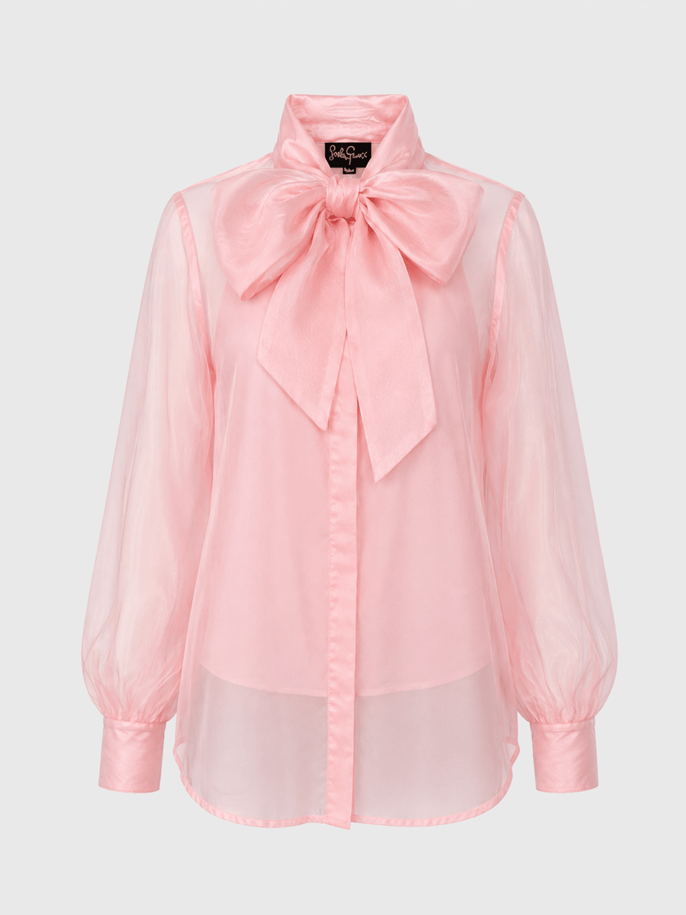 ALESSANDRA blouse Pink Organza - Lesley Evers-Black-Shop-Shop/All Products