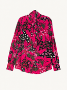 ALESSANDRA blouse Splendor Red - Lesley Evers-Black-Shop-Shop/All Products