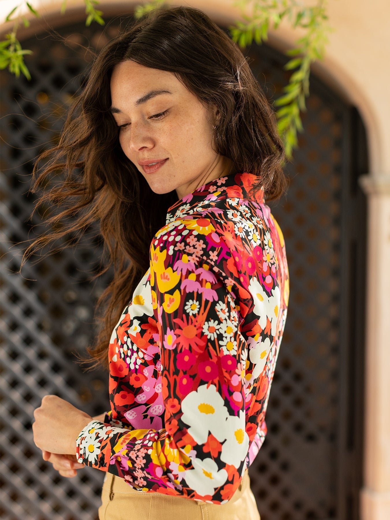 ALICE blouse Garden Party Pink – Lesley Evers