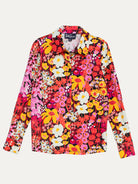 ALICE blouse Garden Party Pink - Lesley Evers-alice-Button Top-clothing