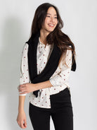 ALICE blouse Ladybugs - Lesley Evers - alice - Button Top - clothing