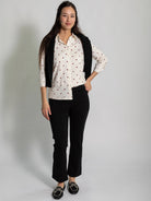 ALICE blouse Ladybugs - Lesley Evers - alice - Button Top - clothing