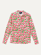 ALICE blouse Mod Blossoms Pink - Lesley Evers-alice-Button Top-clothing
