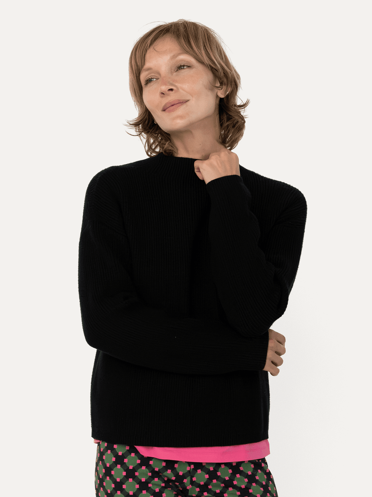 ALYSSA sweater Black - Lesley Evers-new-Shop-Shop/All Products