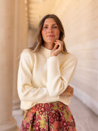 ALYSSA sweater Ivory - Lesley Evers-new-Shop-Shop/All Products