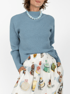 ALYSSA sweater Soft Blue - Lesley Evers-new-Shop-Shop/All Products