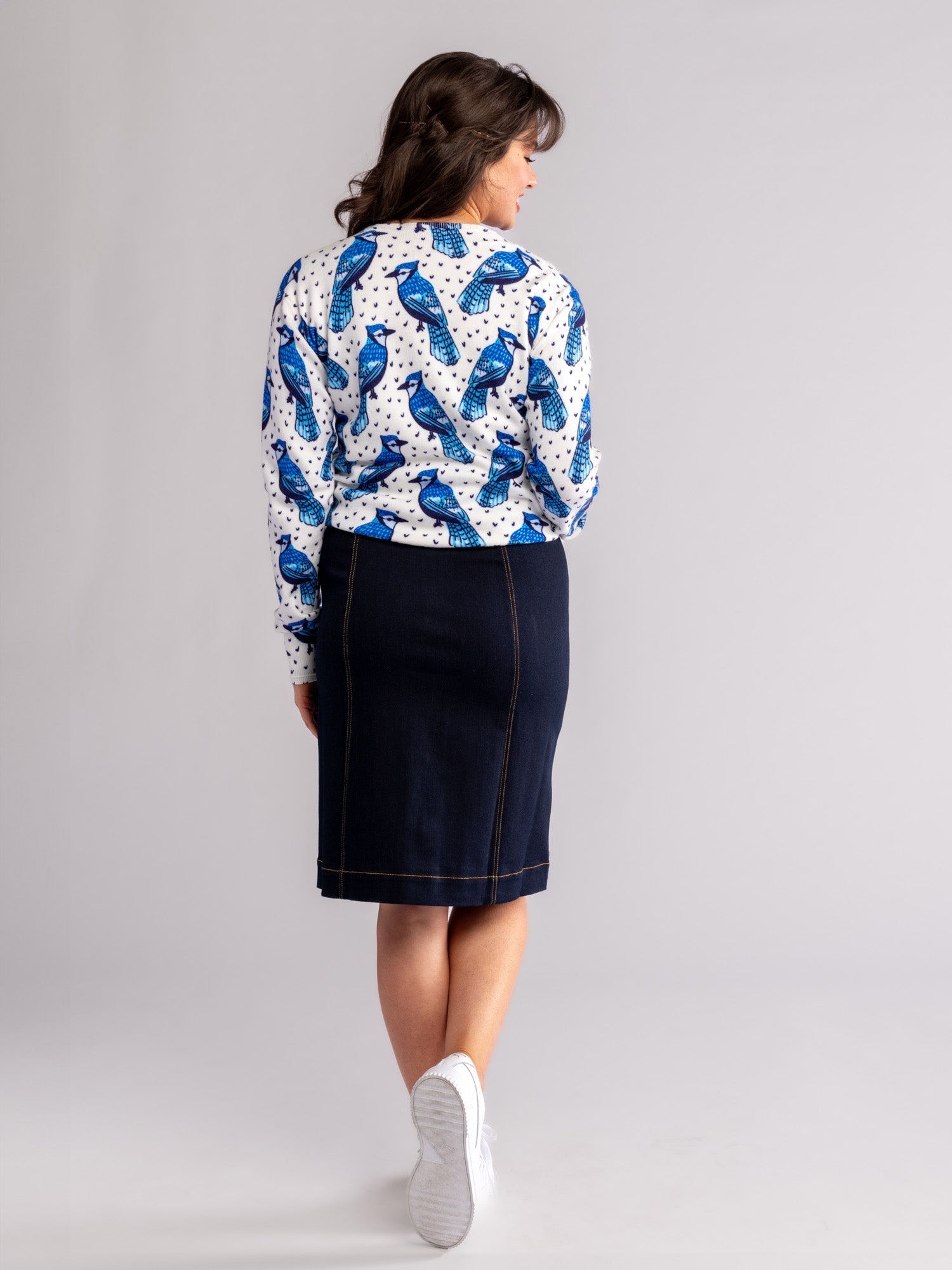 AMELIA sweater Blue Jays - Lesley Evers - Best Seller - Shop - Shop/All Products