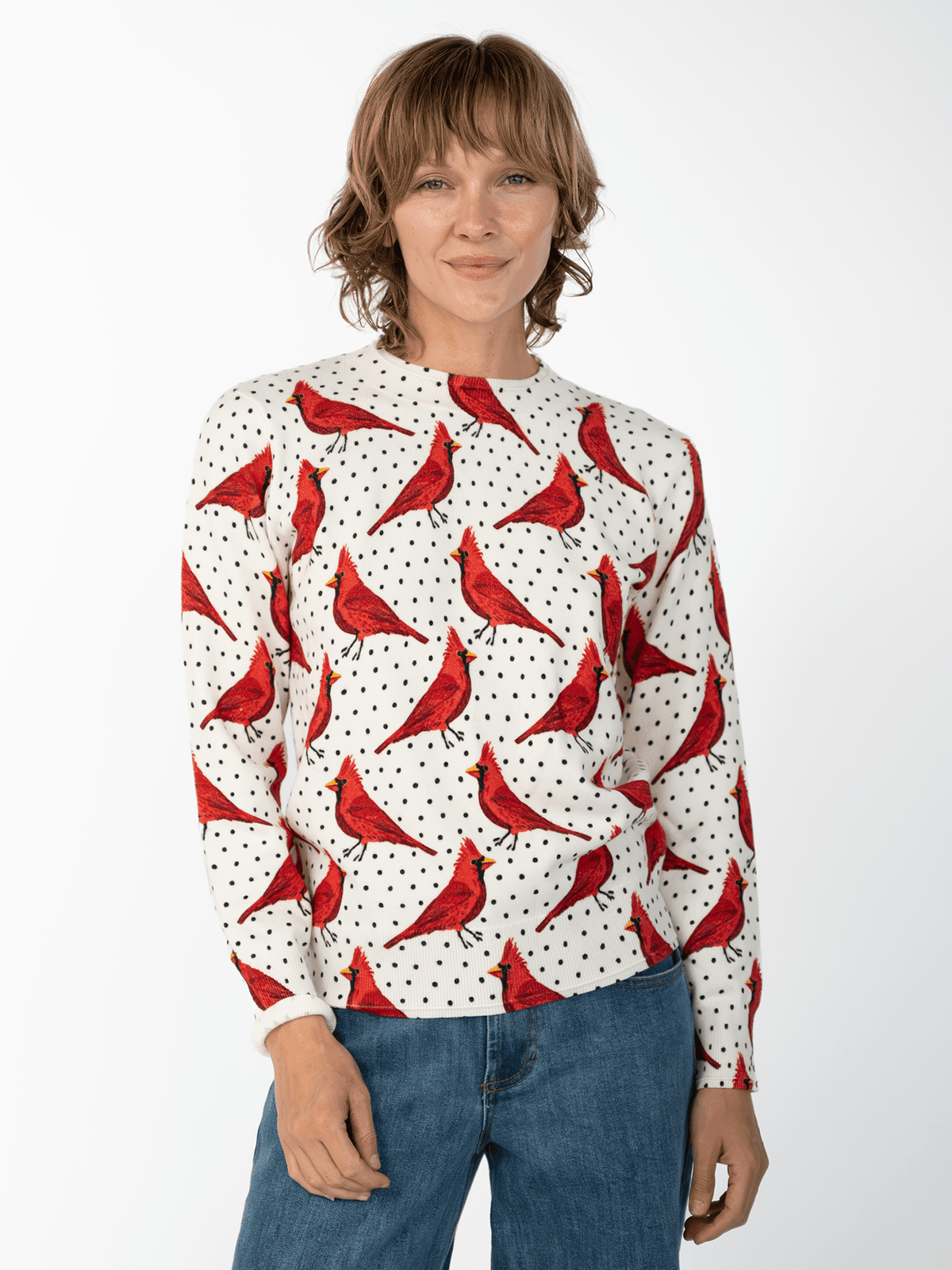 AMELIA sweater Cardinals - Lesley Evers-New Arrivals-Shop-Shop/All Products