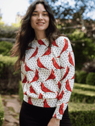 AMELIA sweater Cardinals - Lesley Evers-New Arrivals-Shop-Shop/All Products