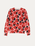AMELIA sweater Strawberries - Lesley Evers-Shop-Shop/All Products-Shop/Separates