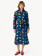 AMY dress Navy Birds - Lesley Evers-new arrival-Shop-Shop/All Products