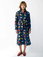 AMY dress Navy Birds - Lesley Evers-new arrival-Shop-Shop/All Products