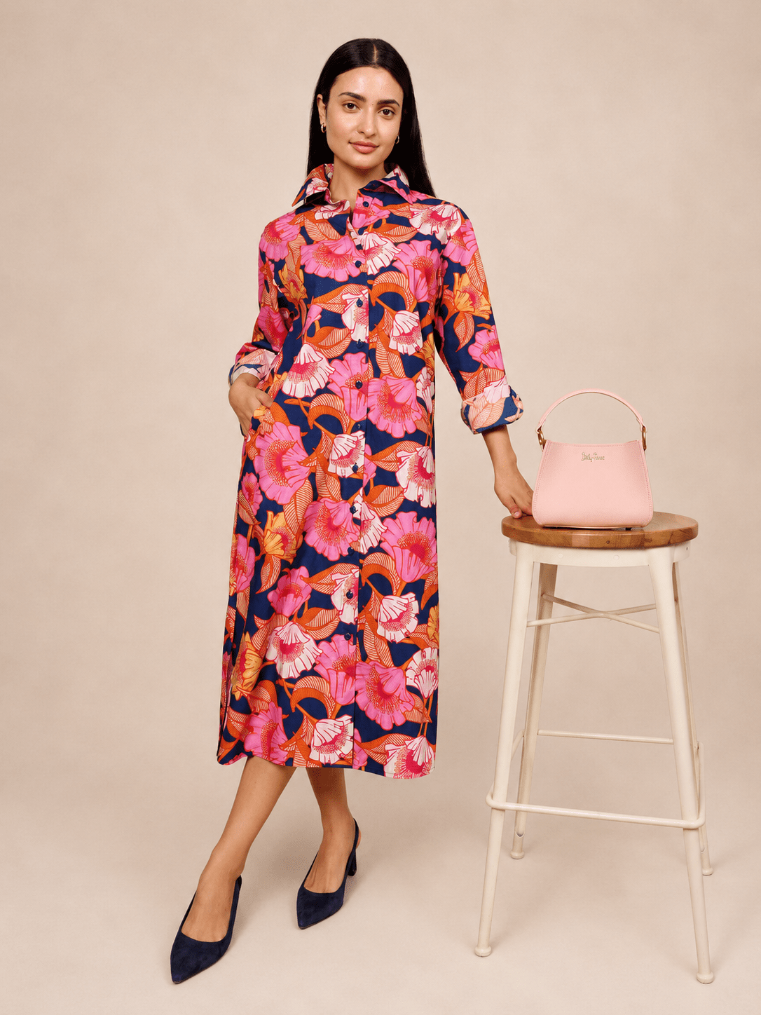AMY dress Secret Garden - Lesley Evers-Shop-Shop/All Products-Shop/Dresses