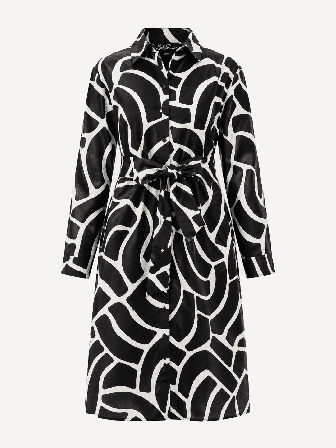 AMY dress Swoops Black - Lesley Evers-Shop-Shop/All Products-Shop/Dresses