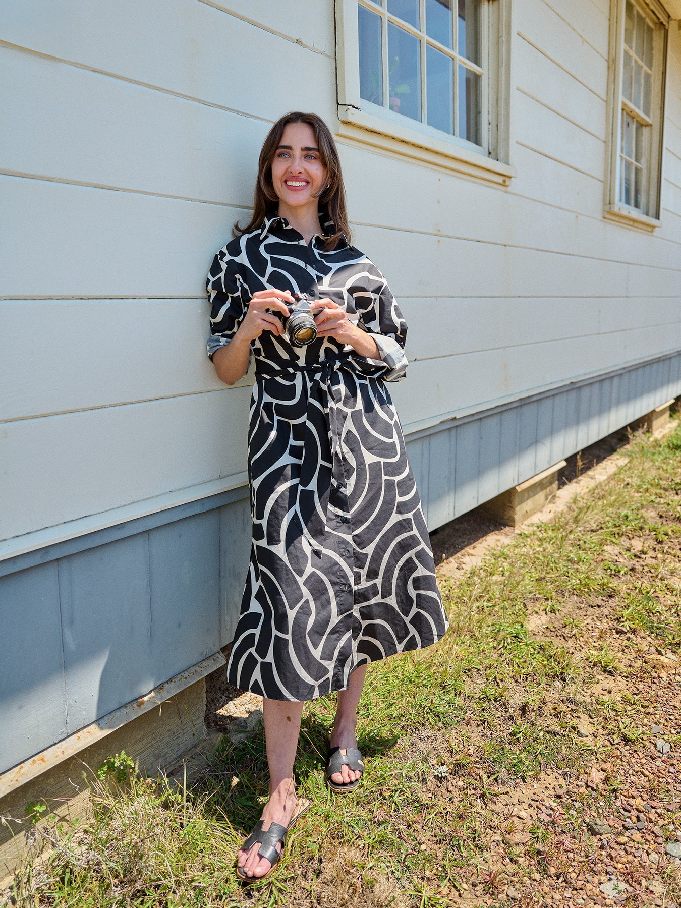 AMY dress Swoops Black - Lesley Evers - Shop - Shop/All Products - Shop/Dresses