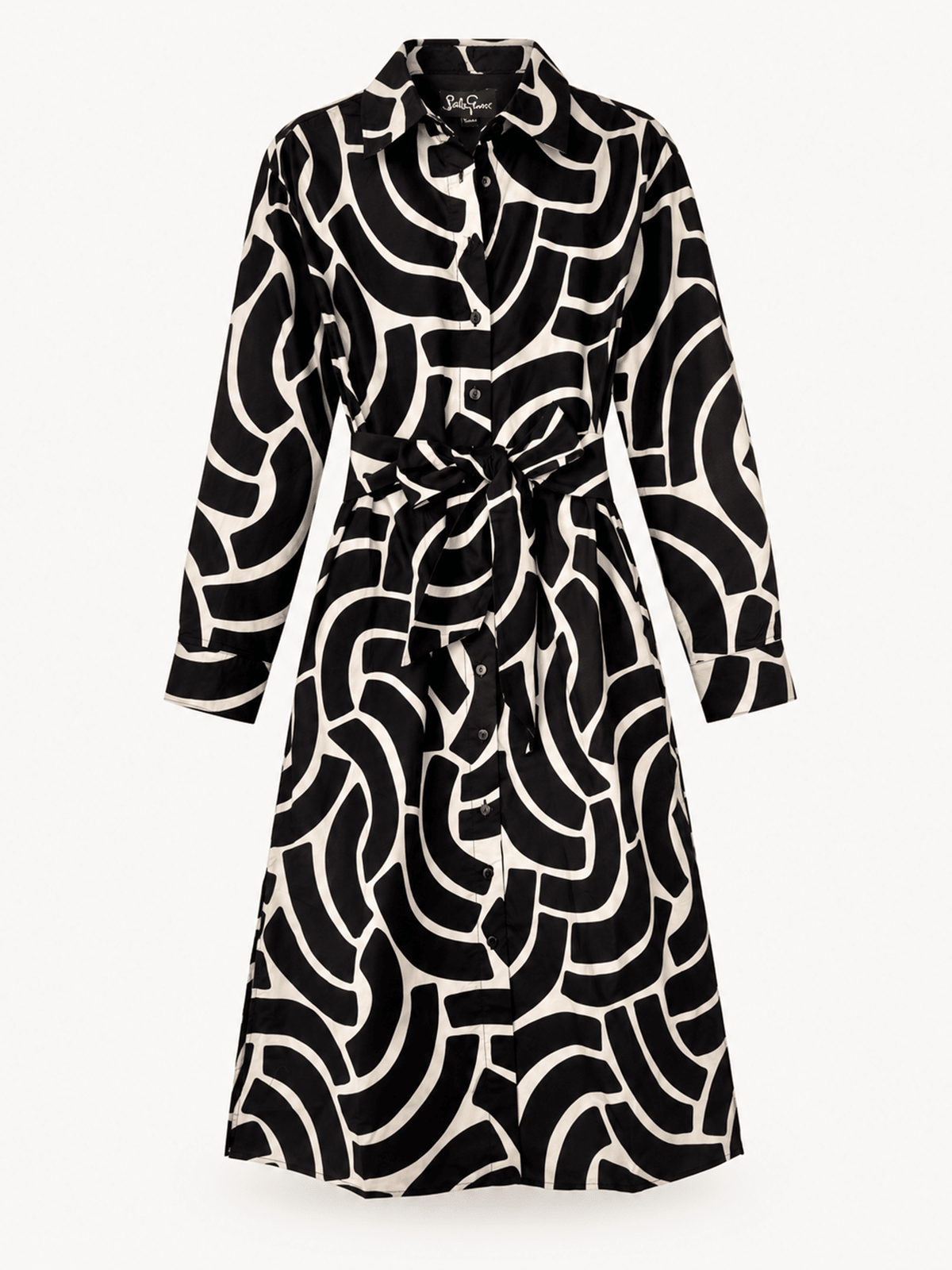 AMY dress Swoops Black - Lesley Evers-Shop-Shop/All Products-Shop/Dresses