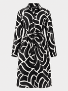 AMY dress Swoops Black - Lesley Evers-Shop-Shop/All Products-Shop/Dresses