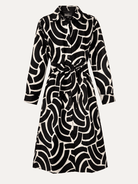AMY dress Swoops Black - Lesley Evers-Shop-Shop/All Products-Shop/Dresses