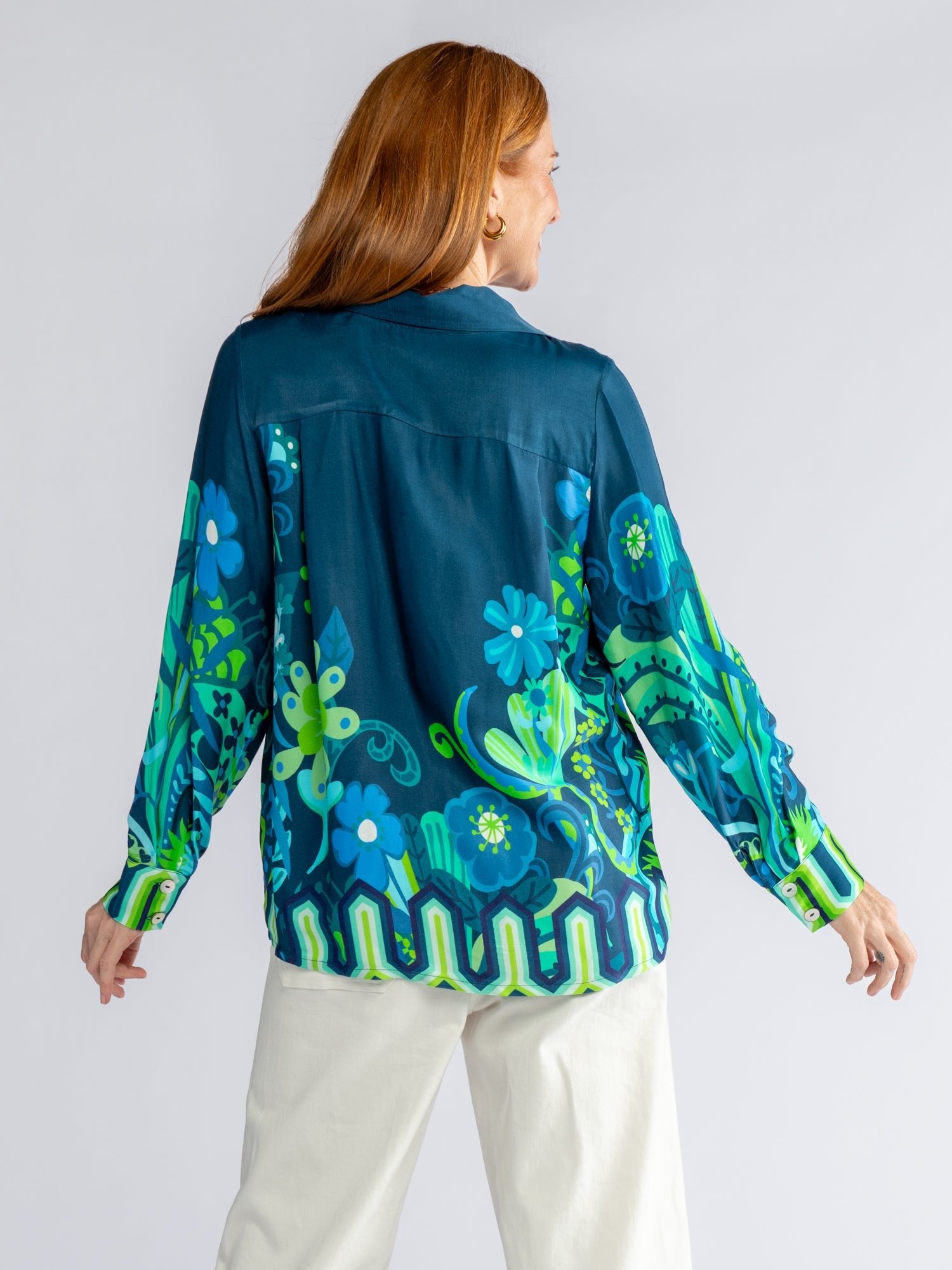 ANAYA blouse Bonanza Blue - Lesley Evers - Shop - Shop/All Products - Shop/New Arrivals